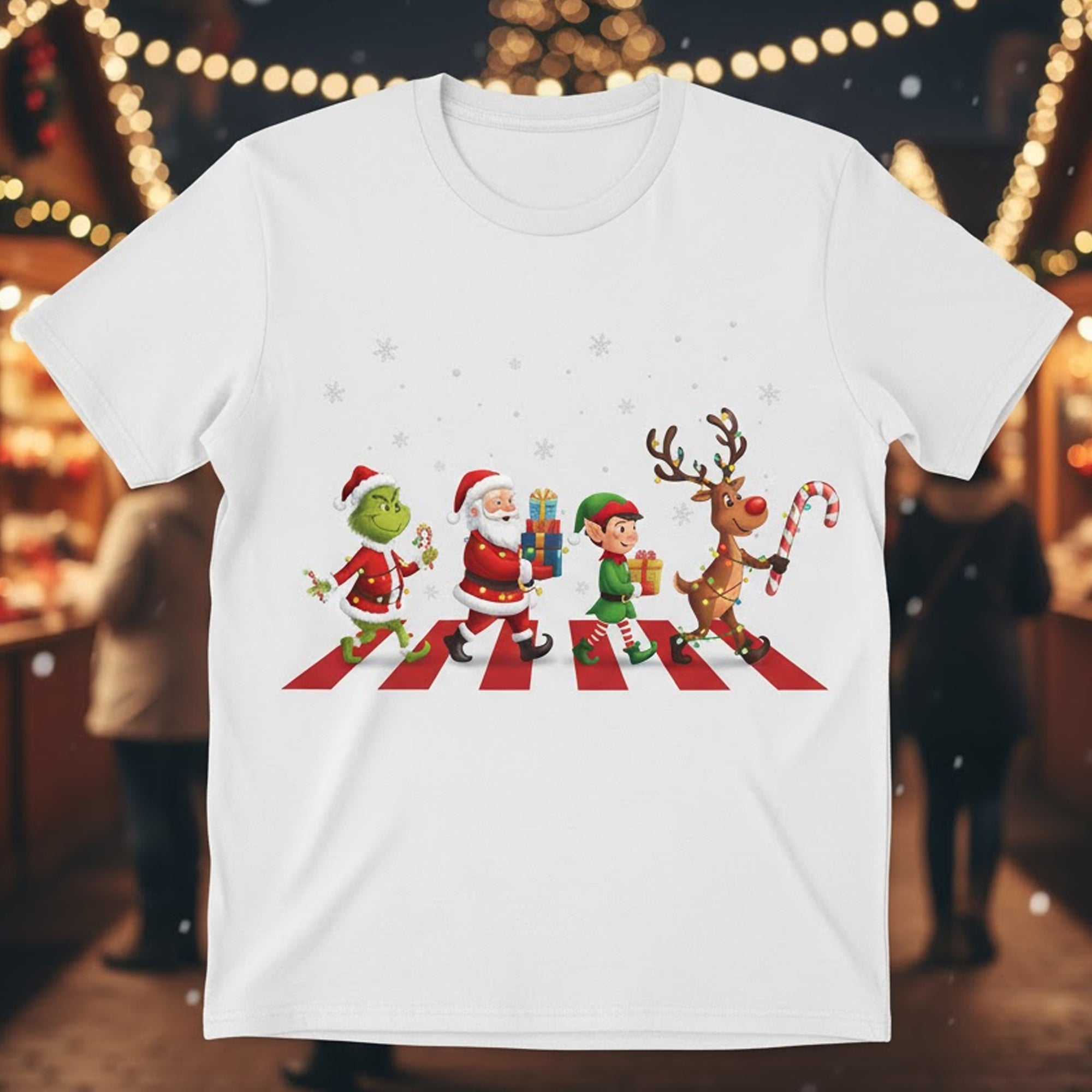 Is This Jolly Enough Christmas T-Shirt, Funny Holiday Tee, Santa Grinch Elf Reindeer Xmas Shirt, Festive Gift for Men Women Kids | T-shirt 47