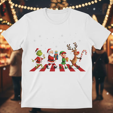 Is This Jolly Enough Christmas T-Shirt, Funny Holiday Tee, Santa Grinch Elf Reindeer Xmas Shirt, Festive Gift for Men Women Kids | T-shirt 47