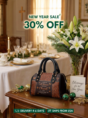 "Believe" - Philippians 4:13 Mini Satchel