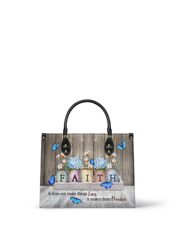 "Faith" Leather Handbag