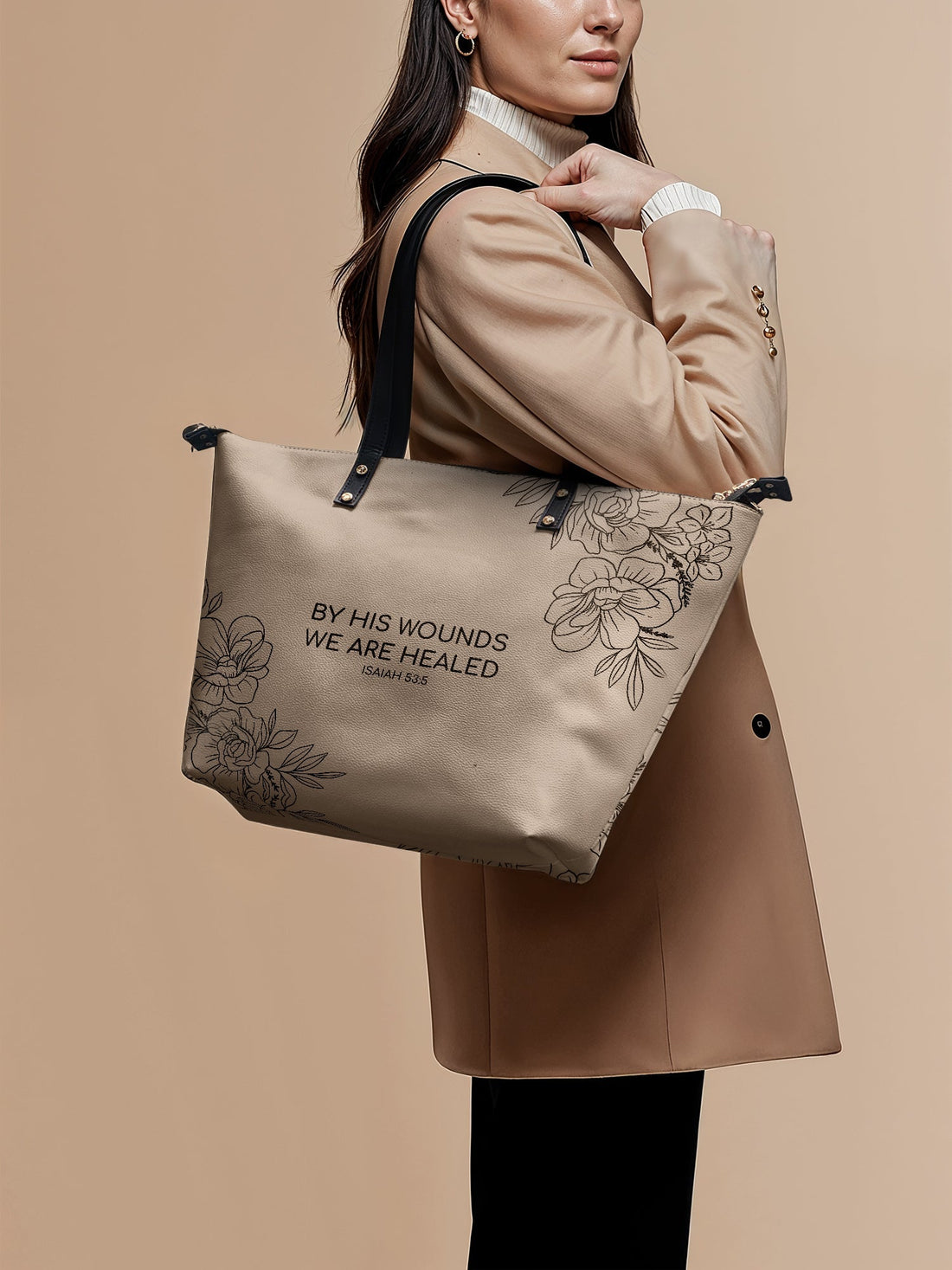 Complete - Isaiah 53:5 Leather Tote Bag Deal