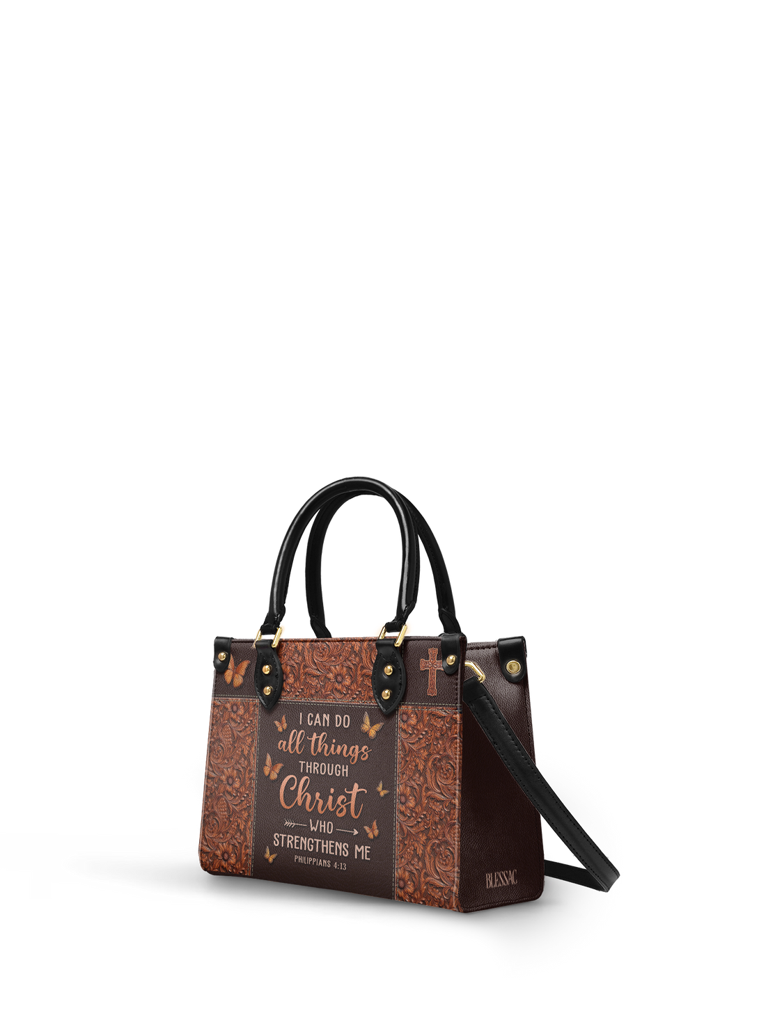 "Believe" - Philippians 4:13 Small Leather Handbag Deal