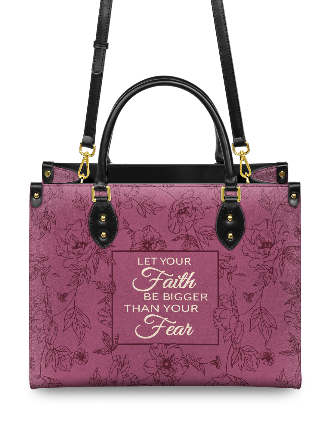 "Flourish" Leather Handbag