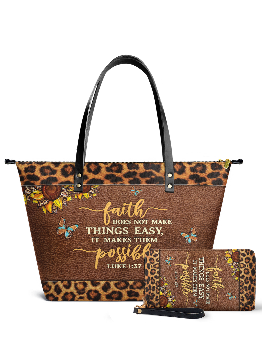 Possible - Luke 1:37 Leather Tote Bag Deal