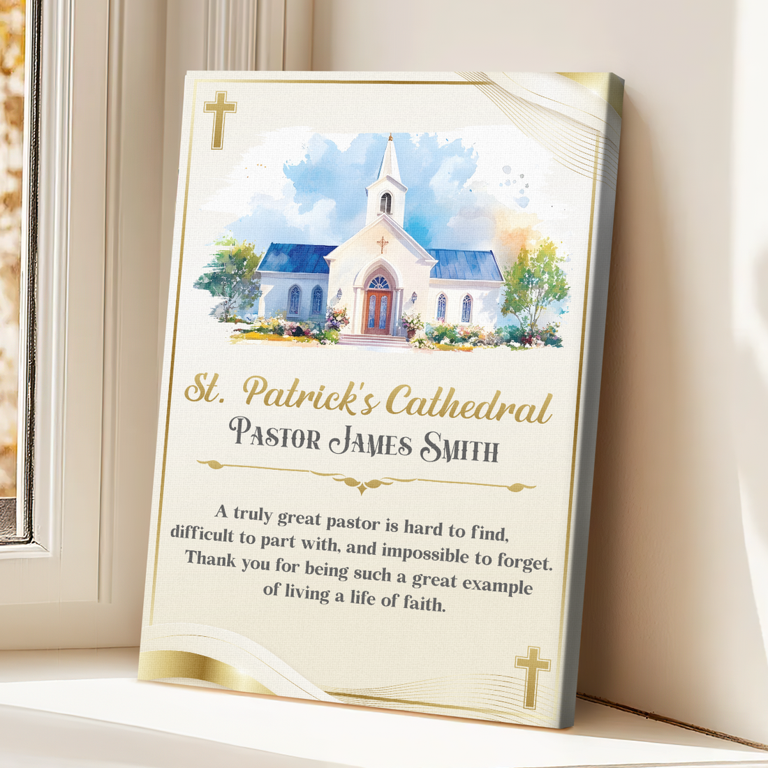 Pastor Appreciation | Personalized Poster/Canvas